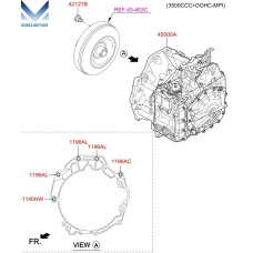 used transmission at-8 2wd 4wd hyundai santa fe 2018-21